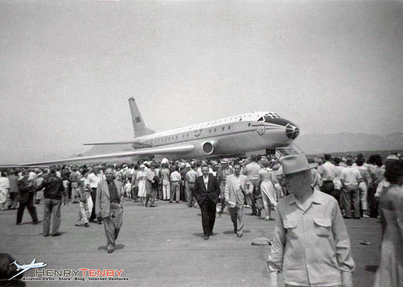 On Sunday June 15, 1958, an Aeroflot TU-104 jetliner CCCP-175445 participated in an airshow held at Vancouver airport in celebrations supporting the 100th anniversary of the Canadian Province.