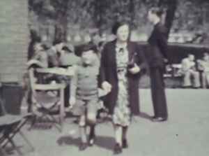 Lionel Tenby and mother Fanny Tenby London 1939