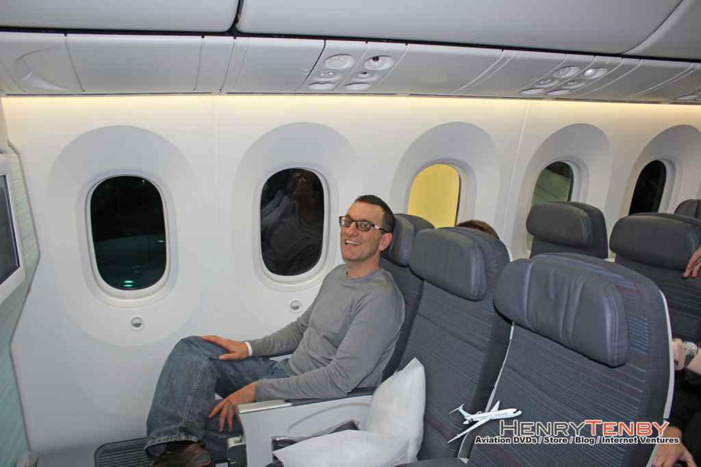 Air Canada 787 Dreamliner debut