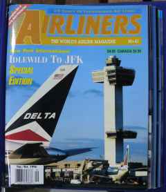 Airliners Magazine 8 issues starting SEP/OCT 1996 in official Airliners binder Airliners Magazine 8 issues starting SEP/OCT 1996 in official Airliners binder