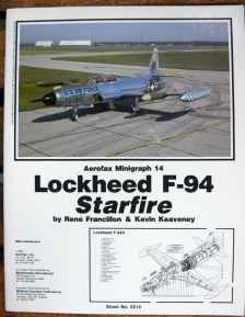 Lockheed F-94 Starfire by Rene Francillion & Kevin Keaveney