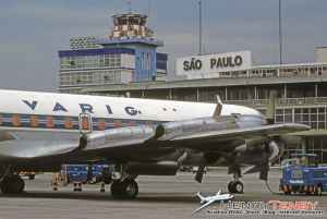 VARIG Lockheed Electra Sao Paulo