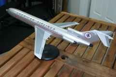 American Airlines Boeing 727-200 vintage 1960s livery 1/60 scale Pacmin