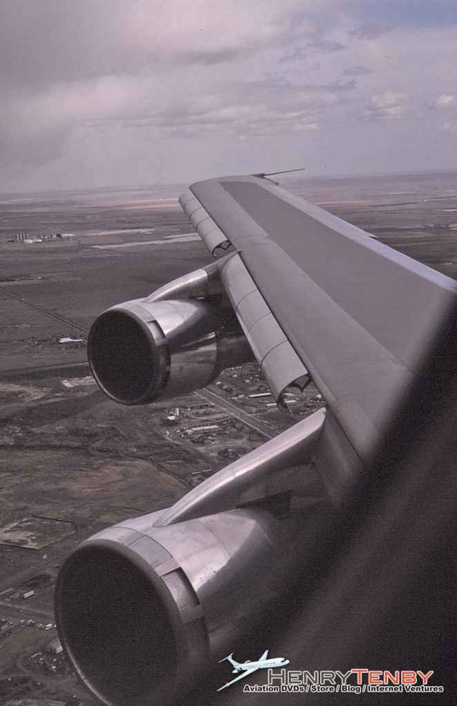 Crew training on Swissair 747-257B HB-1GB March 30, 1971, prior to delivery.