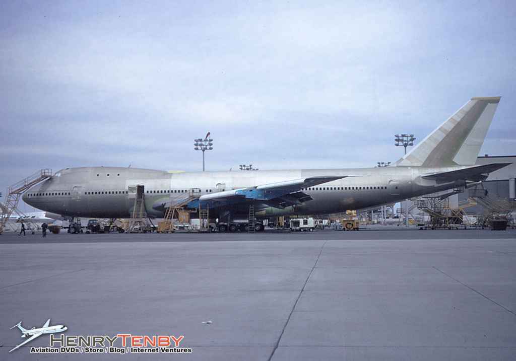 Unidentified 747-100 pre-delivery Paine Field October 1970