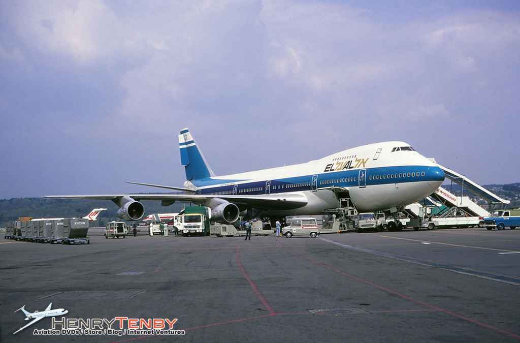 EL AL Boeing 747-258B ZRH MAY 1972