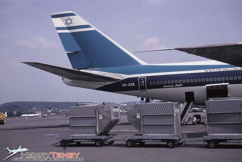 EL AL Boeing 747-258B ZRH MAY 1972