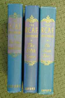 RCAF Overseas 3 BOOK SET: First Four Years, Fifth Year, Sixth Year Oxford Press 1940s