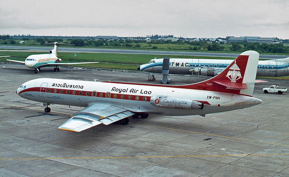 Royal Air Lao Caravelles and other 1970s aviation photography memories by Ron Kosys