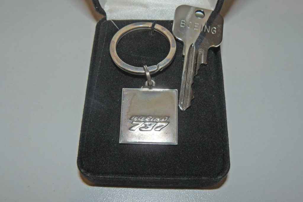 Key to your brand new Boeing jetliner