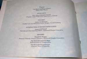 Details of the DC-10 rollout ceremonies of June 23, 1970.