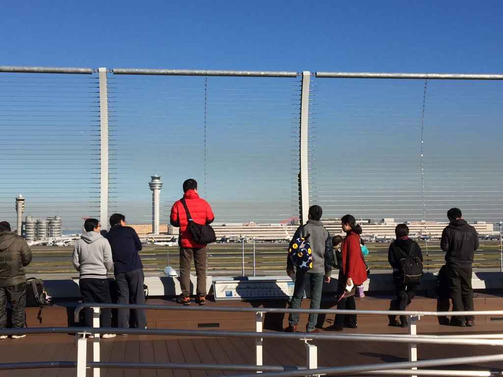 Observation deck Haneda Airport International Terminal