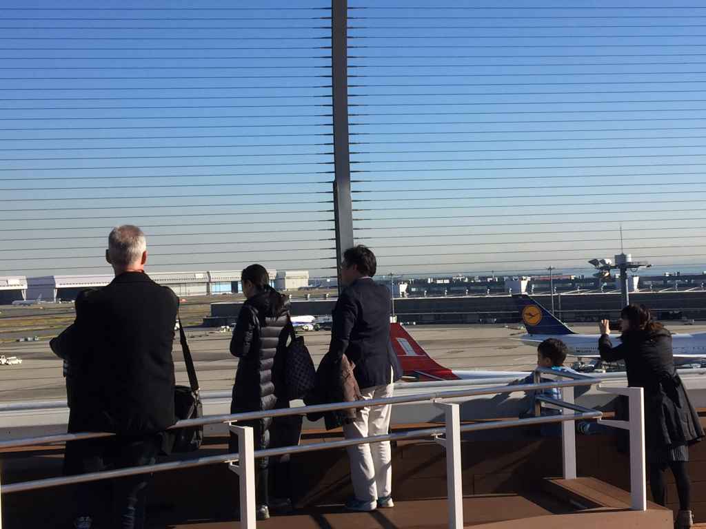 Observation deck Haneda Airport International Terminal