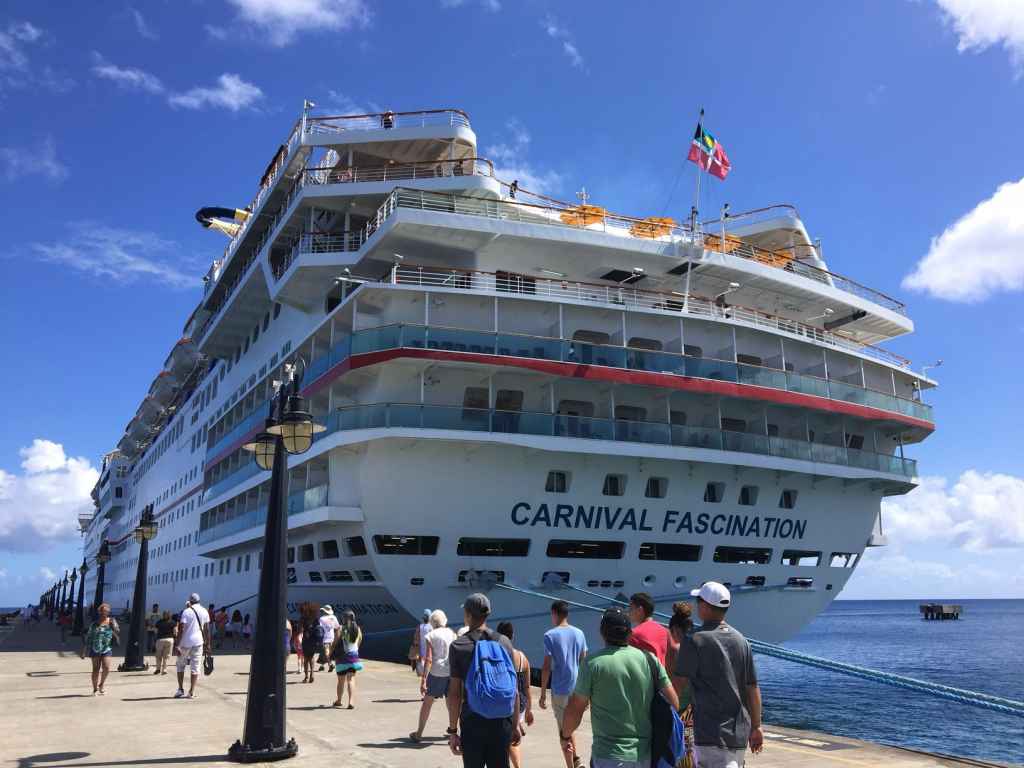 We spent a fabulous week on board the Carnival Fascination cruising from Barbados to St. Lucia, St. Kitts, St. Maarten, San Juan, St. Thomas and back to Barbados.