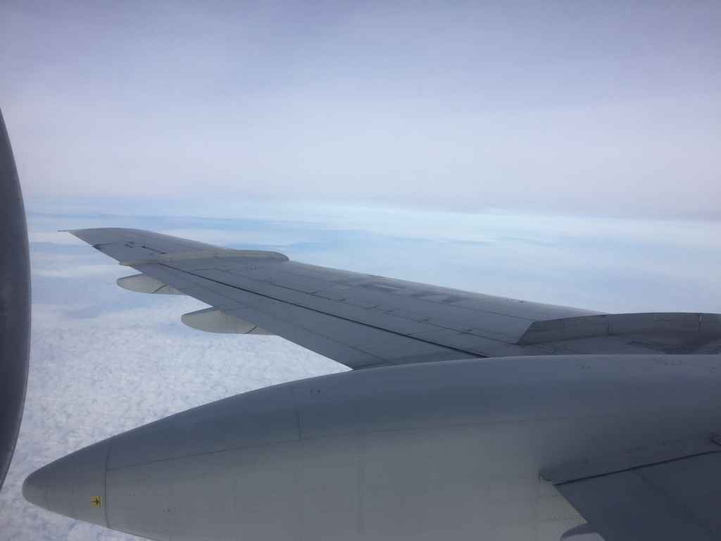 Tu154 wing all cleaned up in cruise.