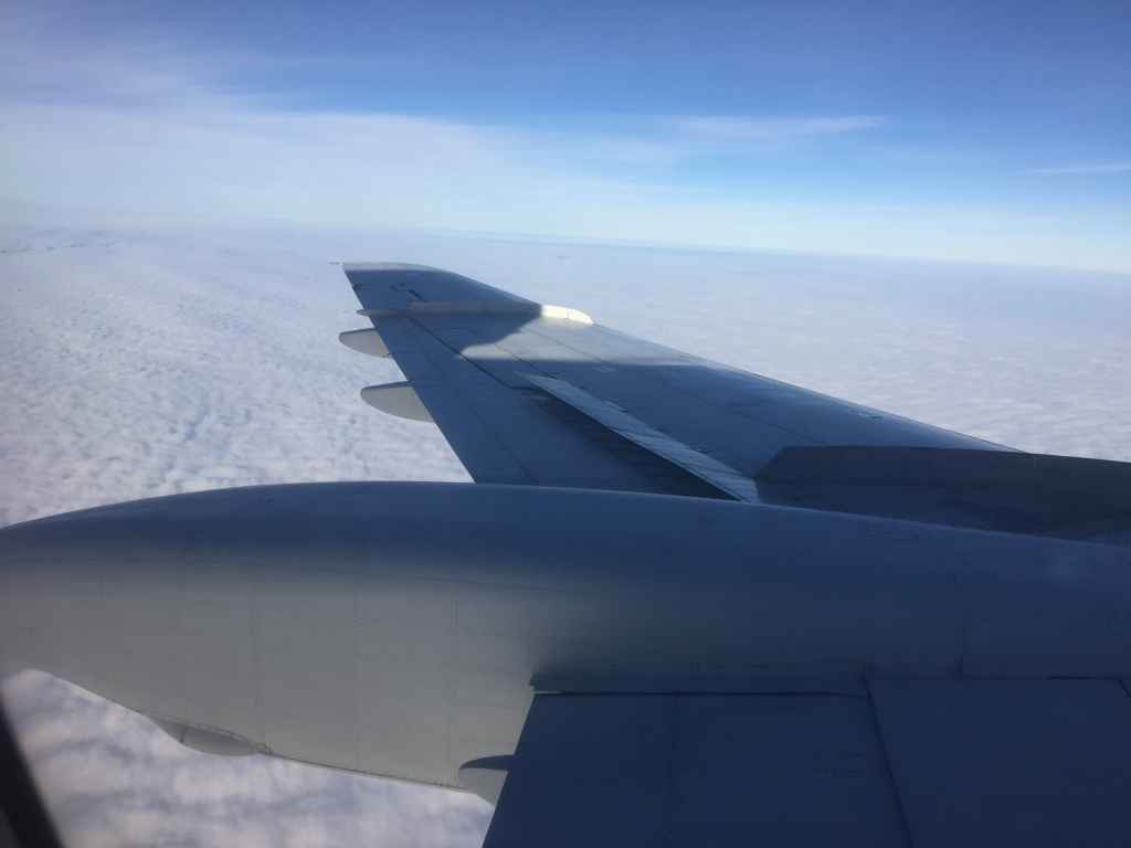 Commencing our let down into Saint Petersburg, from airways direct from Minsk.