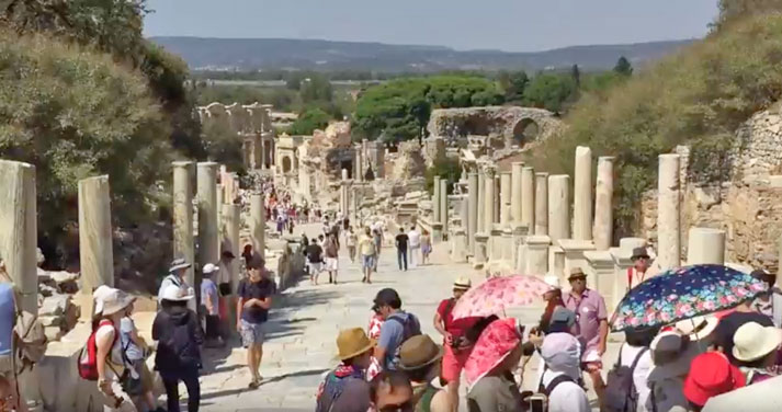A tour of the ancient city of Ephesus Turkey by Henry Tenby
