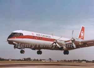 Air Canada Vanguard last flight October 31 1971