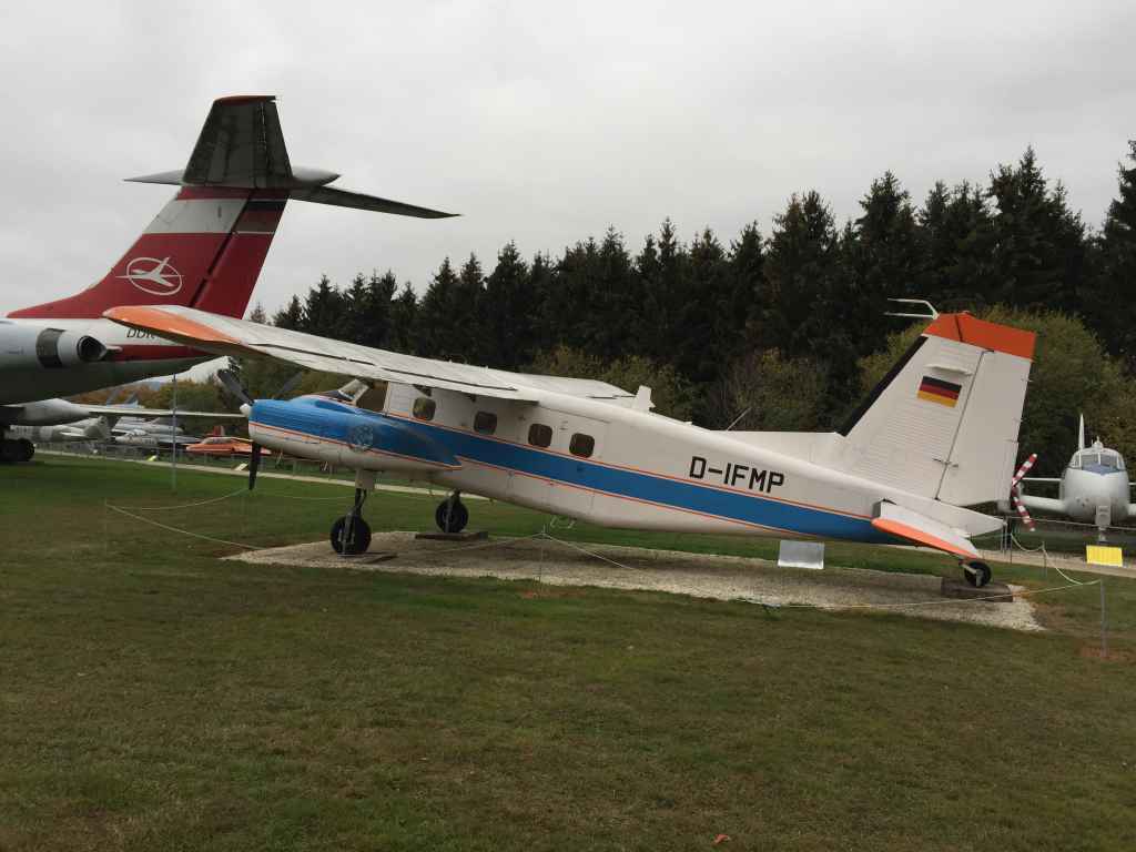 Part of the furniture. A Dornier D-28 D-IFMP at the Hermeskeil aviation museum in Germany.