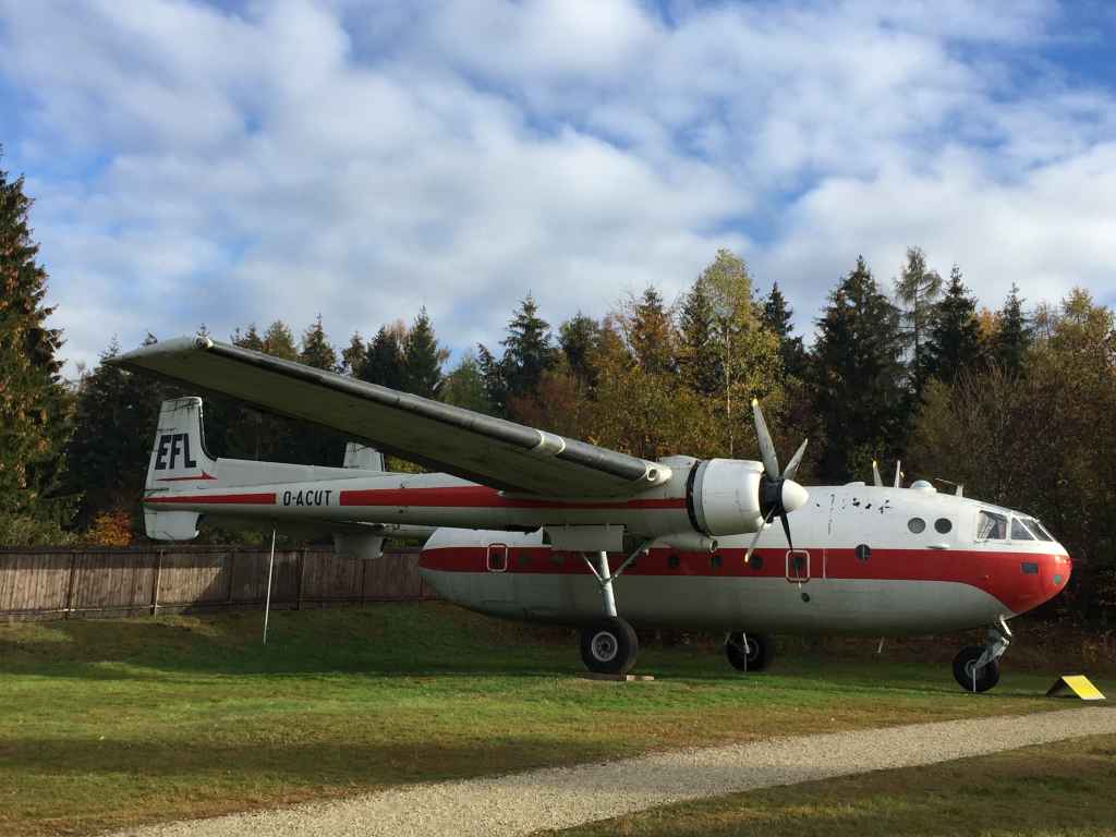 EFL Nortatlas D-ACUT at the Hermeskeil Aviation Museum in Germany.