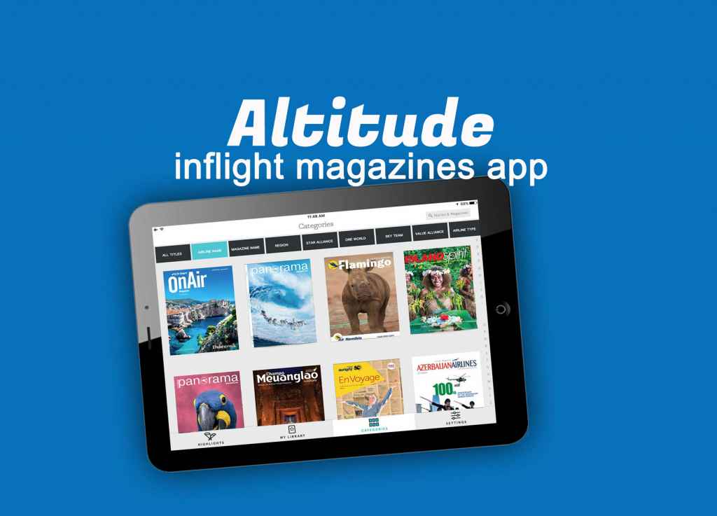 New App Delivers Airline Inflight Magazines to Global Audiences