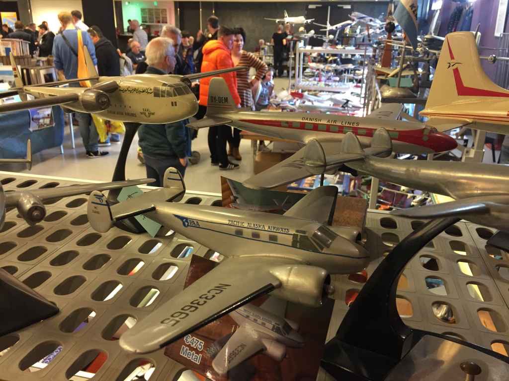 A 1/72 scale Beech 18 and Focke Wolfe 200 both believed to be refinished metal ID models