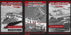 Trans Canada Airlines Viscount NorthStar Lodestar vintage movies from the 1950s stream on JetFlix TV