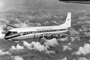 TCA Vanguard inflight 1960