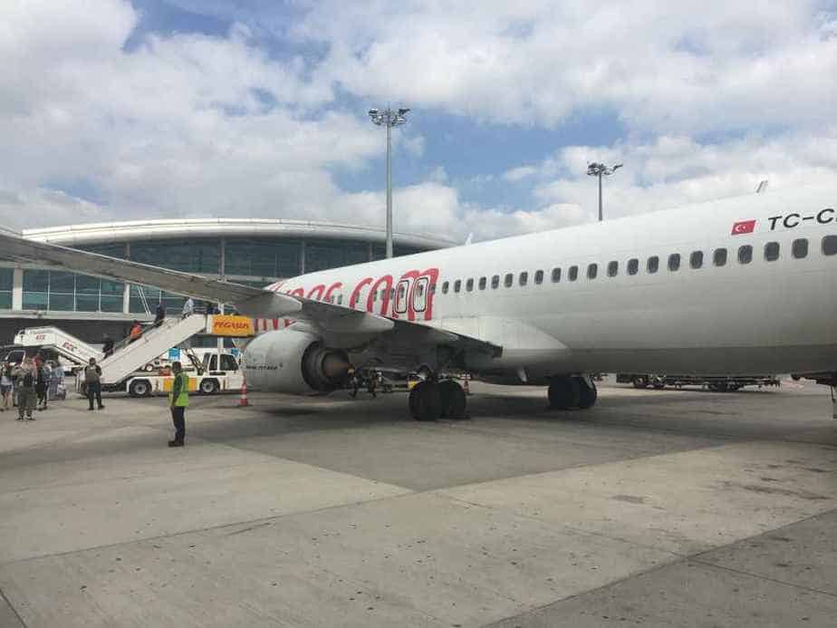 Pegasus 737-800 at Sabiha Gökçen airport Istanbul