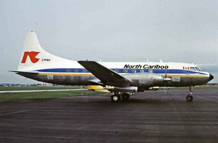 SP4613 North Cariboo CV640 C-FPWO YVR April1985