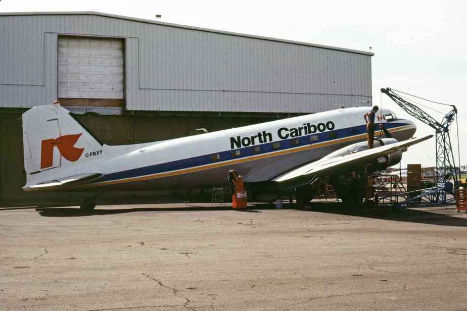 SP4622 North Cariboo DC3 C-FBXY Sep1983