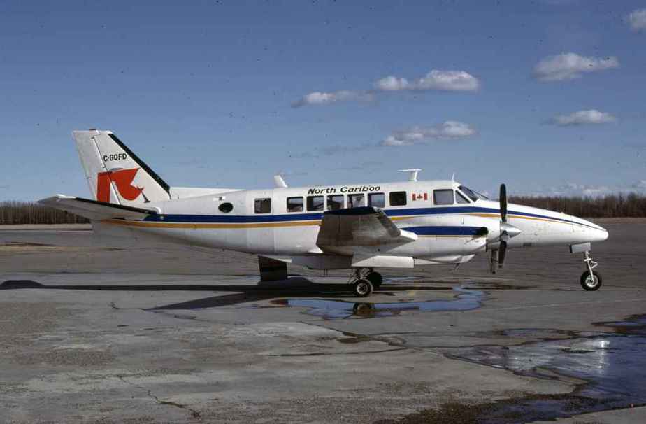 SP4623 North Cariboo Beach99 C-GQFD March1986