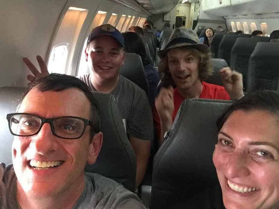 On our return flight from Abbotsford back to YVR. Everyone was pretty excited to be on board this very special aircraft! It is no longer to fly on a Dash-7 on a scheduled flight. That era has now passed .. some years ago.