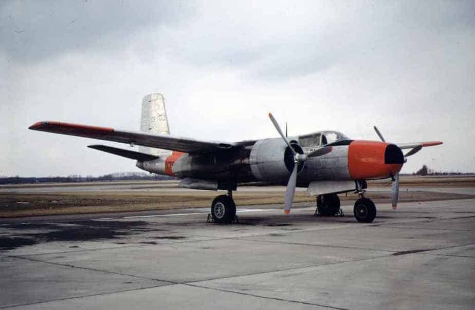 AirSpray B-26 CF-TQJ March1970