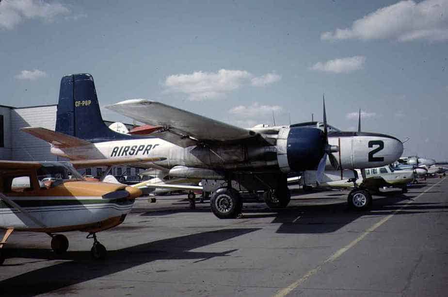 AirSpray B-26 CF-PGP May1973