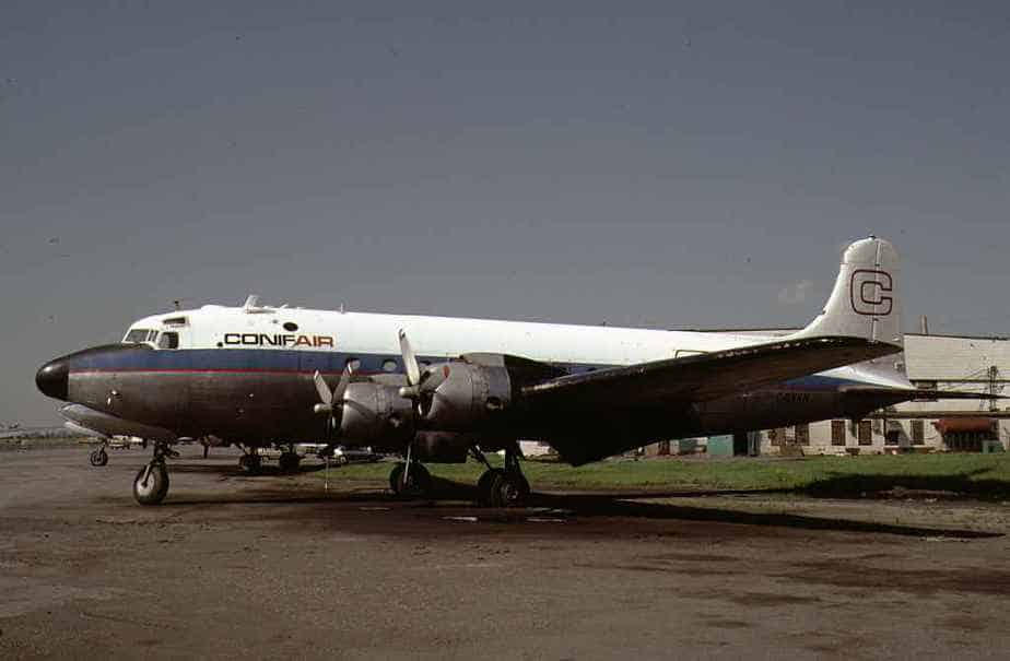CONIFAIR DC4 C-GXKN YQB June1986