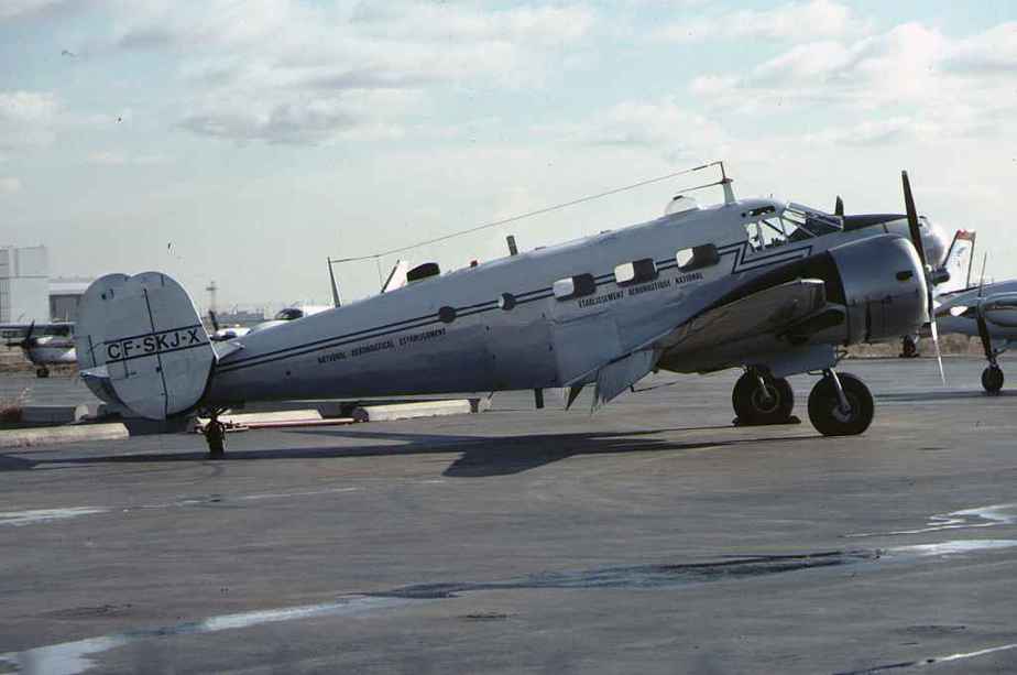 NAT Aero Est Canada Beech18 CF-SKJ-X Nov1979