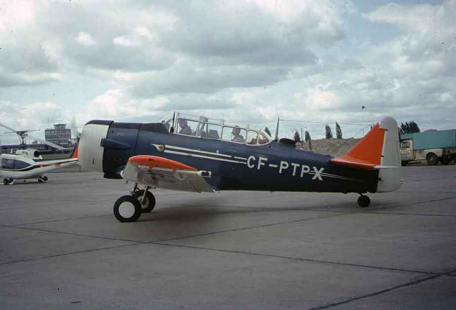 NRC Harvard CF-PTP-X YOW 1968