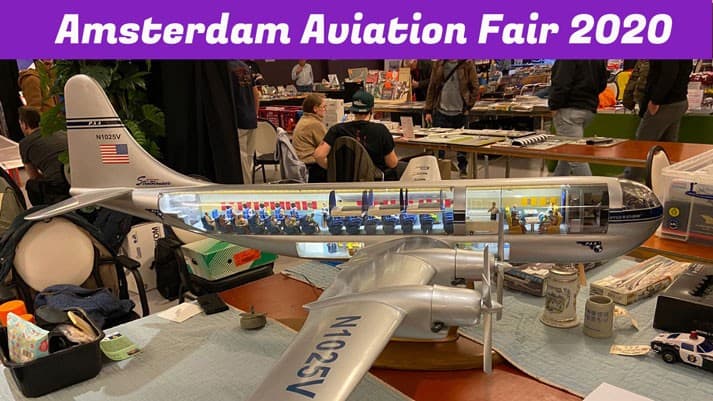 Amsterdam Aviation Collectors Fair 2020 Was An Amazing Success - Fantastic for Models!