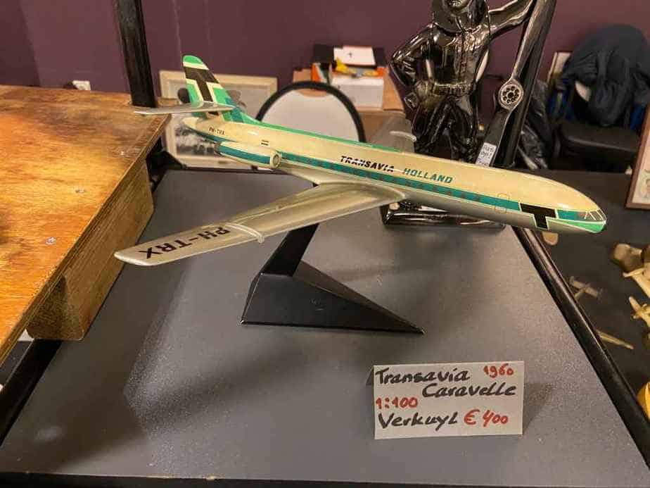 Transavia Se210 Caravelle in 1/100 metal by Verkuyl circa early 1970s