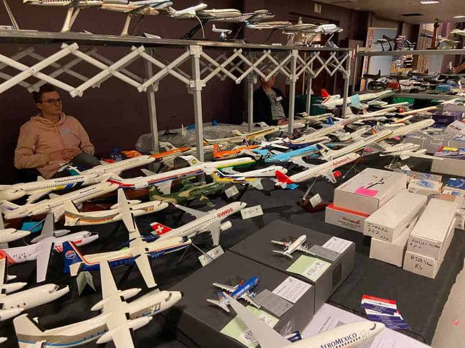 Ed Van Rooijen's fabulous selection of vintage F28, F28 and F100 1/72 display models