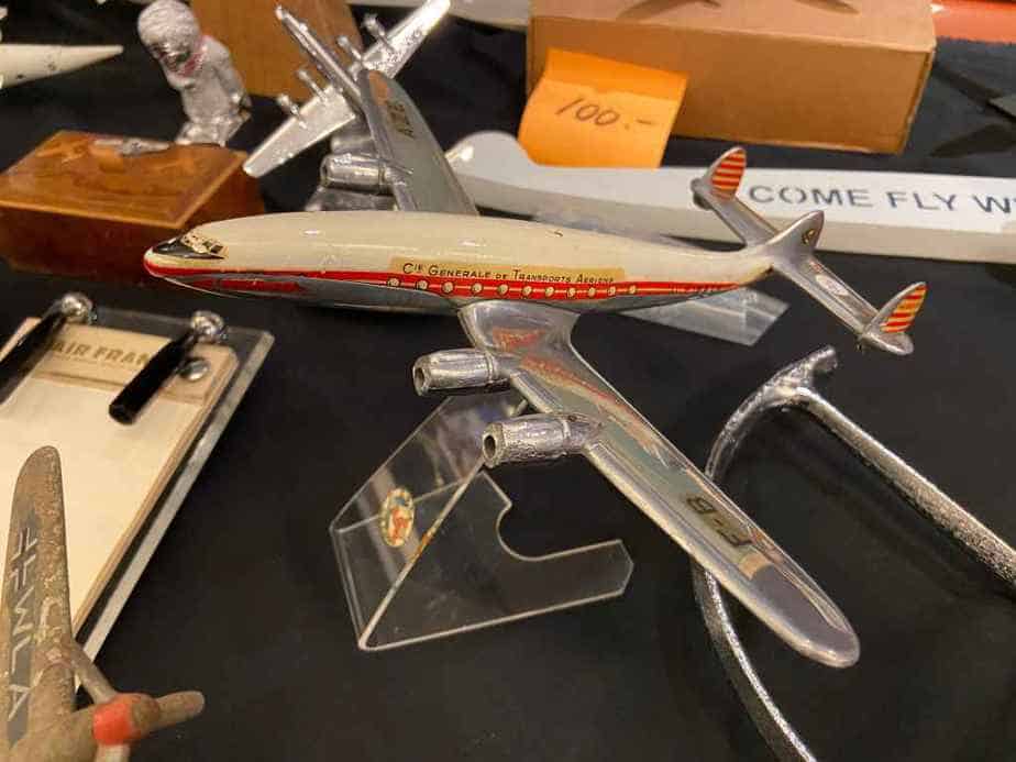 CIE Generale de Transport Lockheed 749 Connie metal model