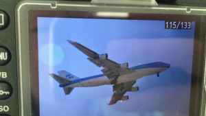 Niels Dam photographed the arrival of the last ever KLM Boeing 747-400 passenger flight at AMS Schiphol inbound from Mexico City, on Sunday, March 29, 2020.