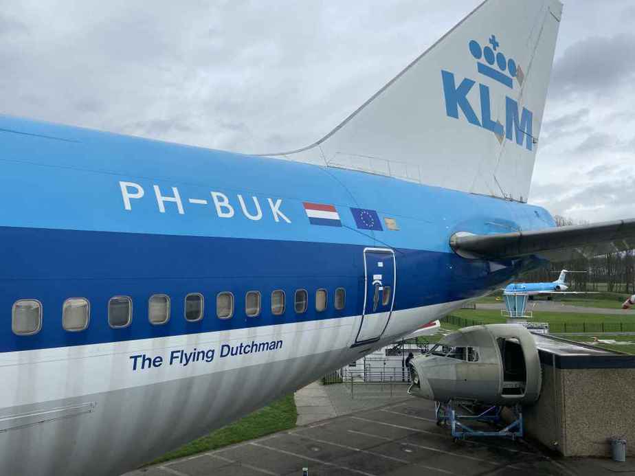 KLM 747-300 PH-BUK at Aviodrome, Netherlands.
