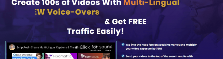ScriptReel Video Caption promotion software – THIEVES !!!!!! DO NOT PURCHASE!!!!! SriptReel - THIEVES !!!!!! DO NOT PURCHASE!!!!!