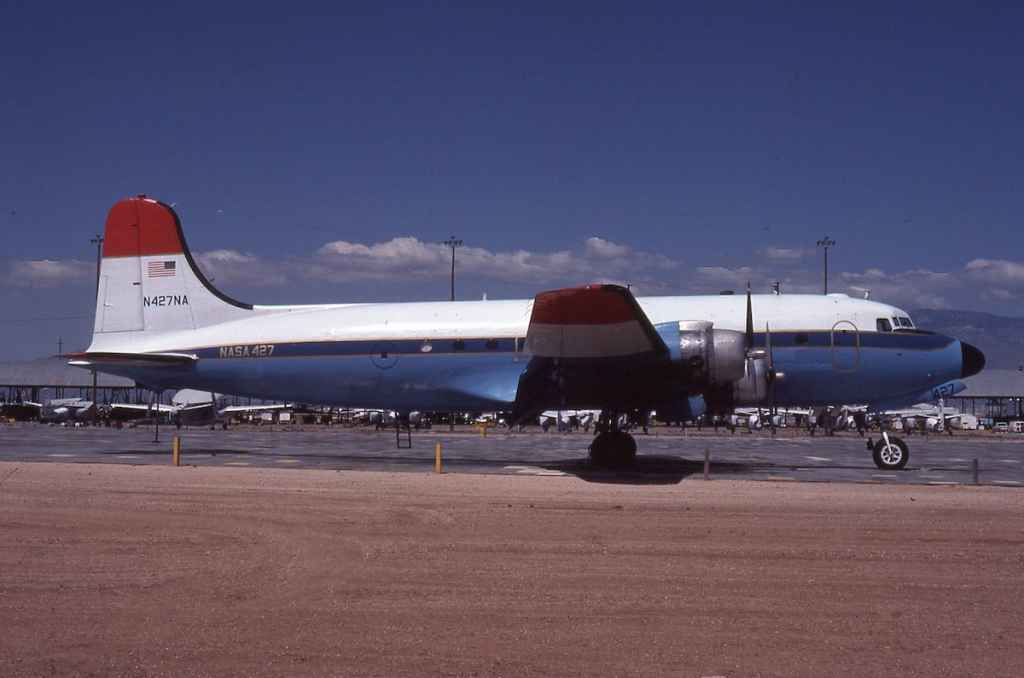 NASA C-54G N427NA DMAFB October 1982