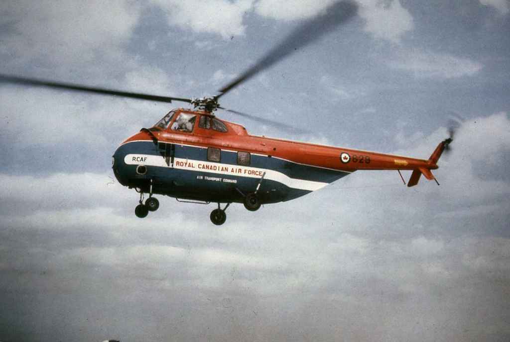 RCAF Sikorsky H19 629 April 1971