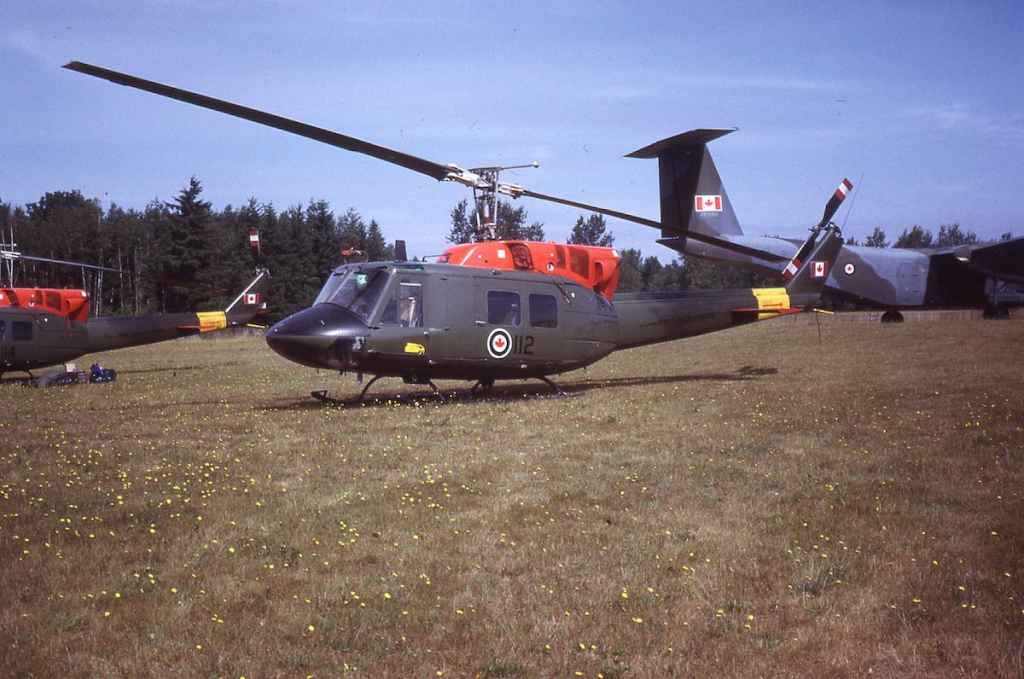 Canadian Armed Forces Iriquois 112 August 1972. (Photo credit: Dr. John Blatherwick)