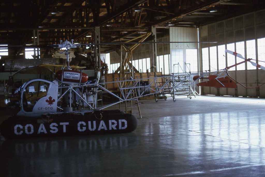 Canadian Coast Guard Bell 47 CF-DTA probably at Ottawa September 1973.