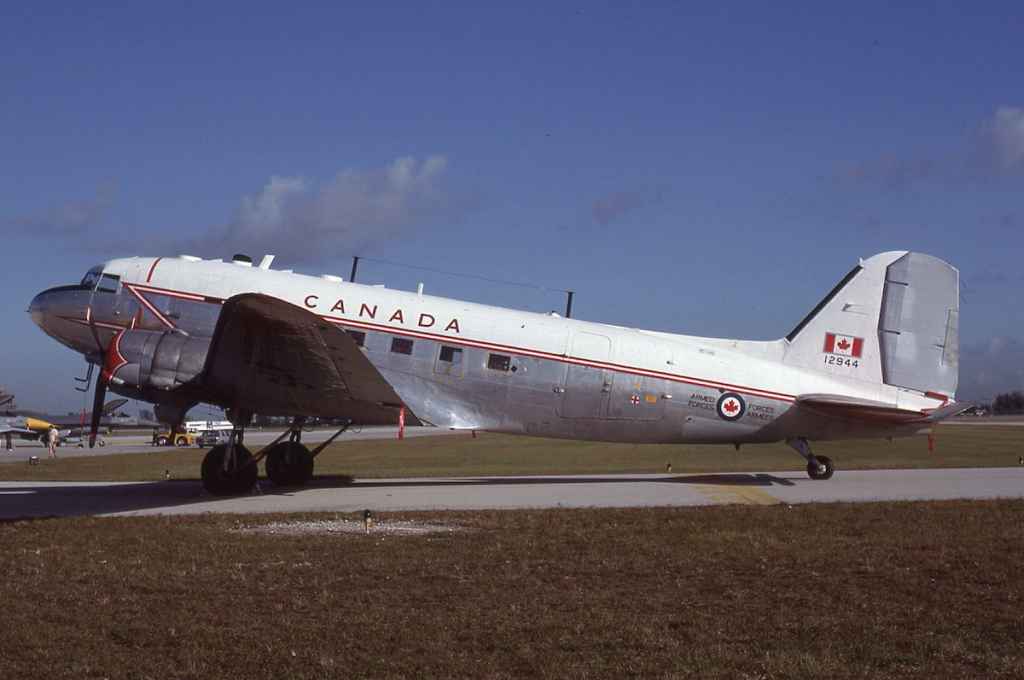 Canadian Armed Forces C-47 Dakota 12944 location not known in October 19